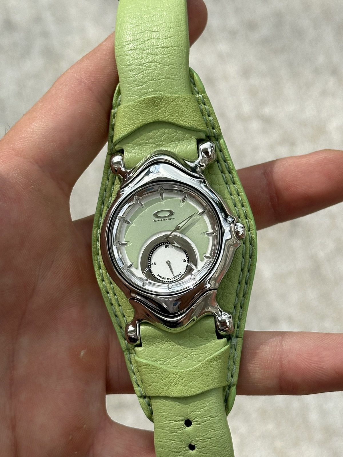 Oakley Vintage Y2K Oakley Jury saddleback sapphire crystal watch Size ONE SIZE - 14 Thumbnail