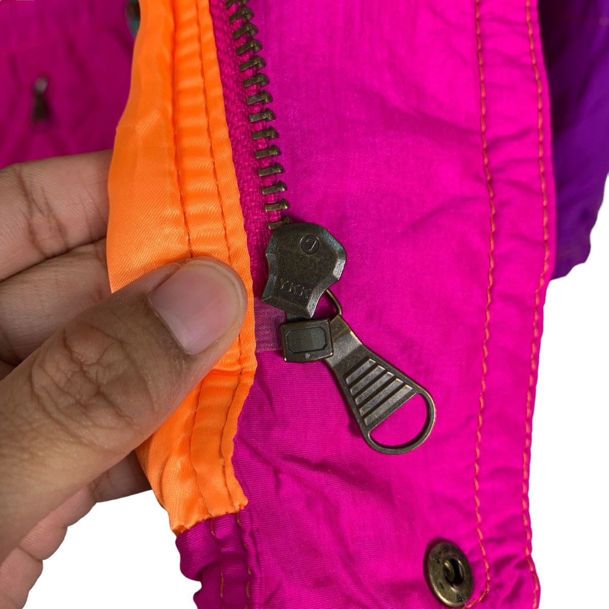 Goldwin GOLDWIN Premier Mix Multicolor Hooded Ski Jacket #0068-C4 Size US L / EU 52-54 / 3 - 18 Thumbnail