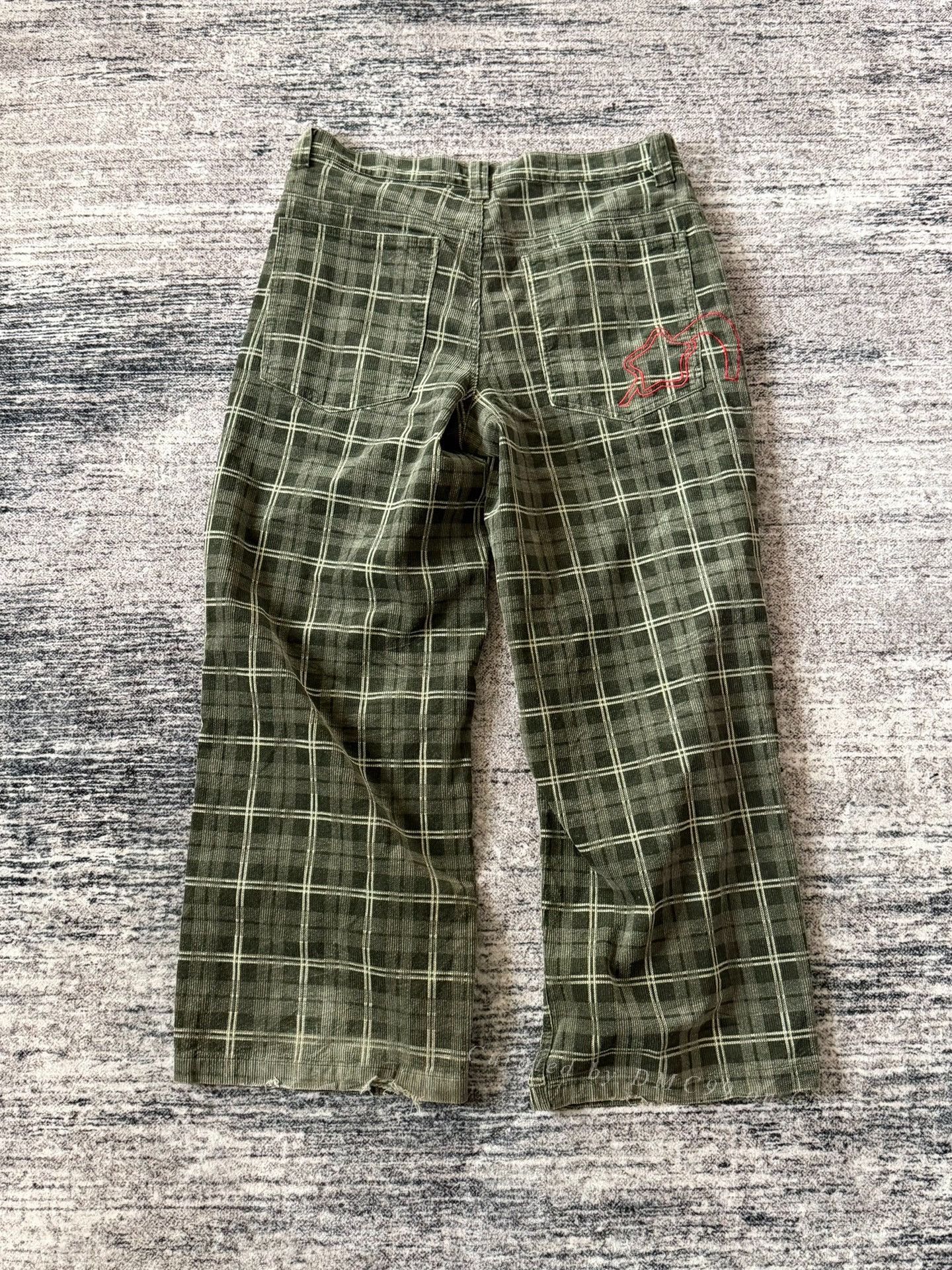 Jaded London Jaded London Colossus Corduroy Check Trousers Size US 34 / EU 50 - 1 Thumbnail