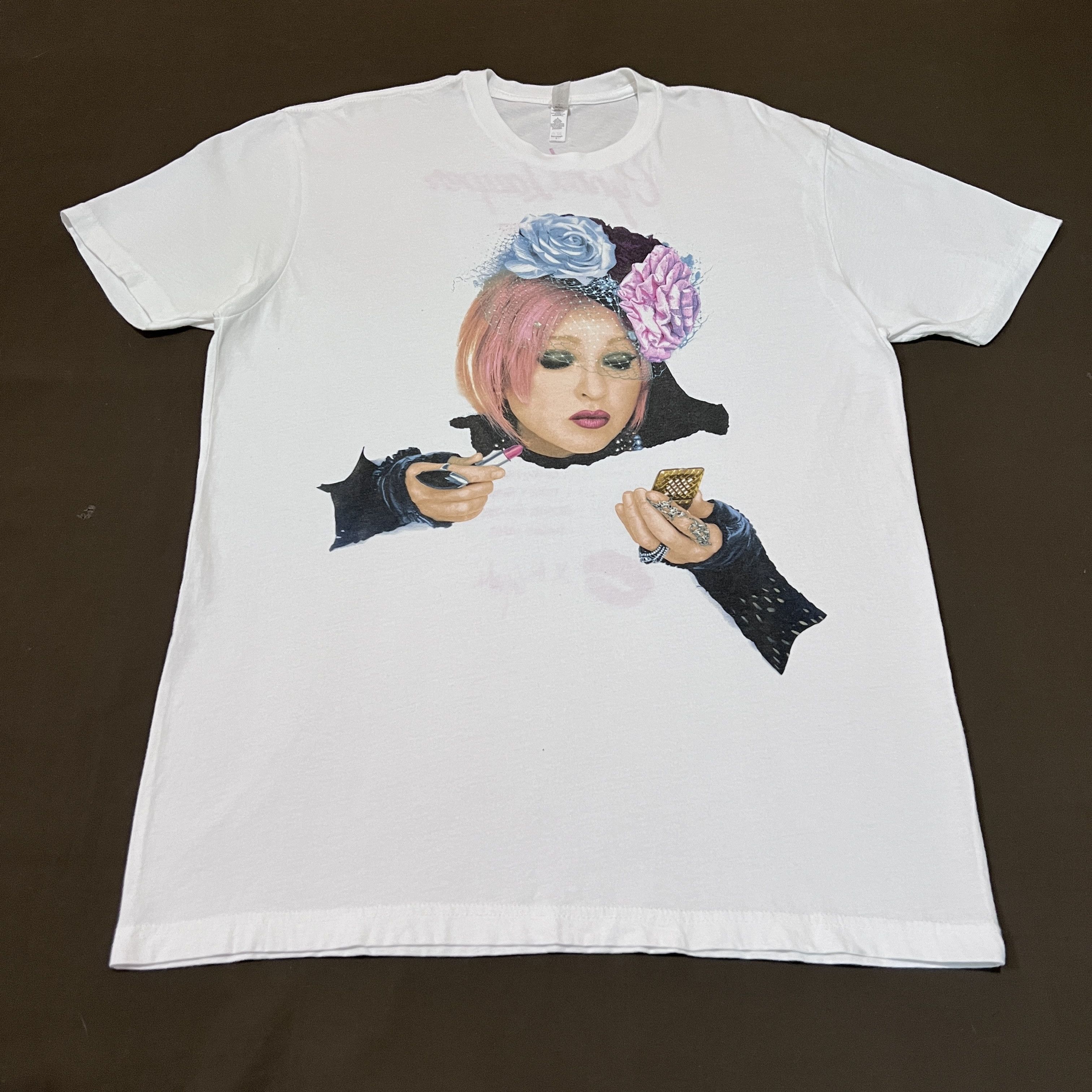 Band Tees 2017 Cyndi Lauper Tour Promo Tee Size US L / EU 52-54 / 3 - 1 Thumbnail