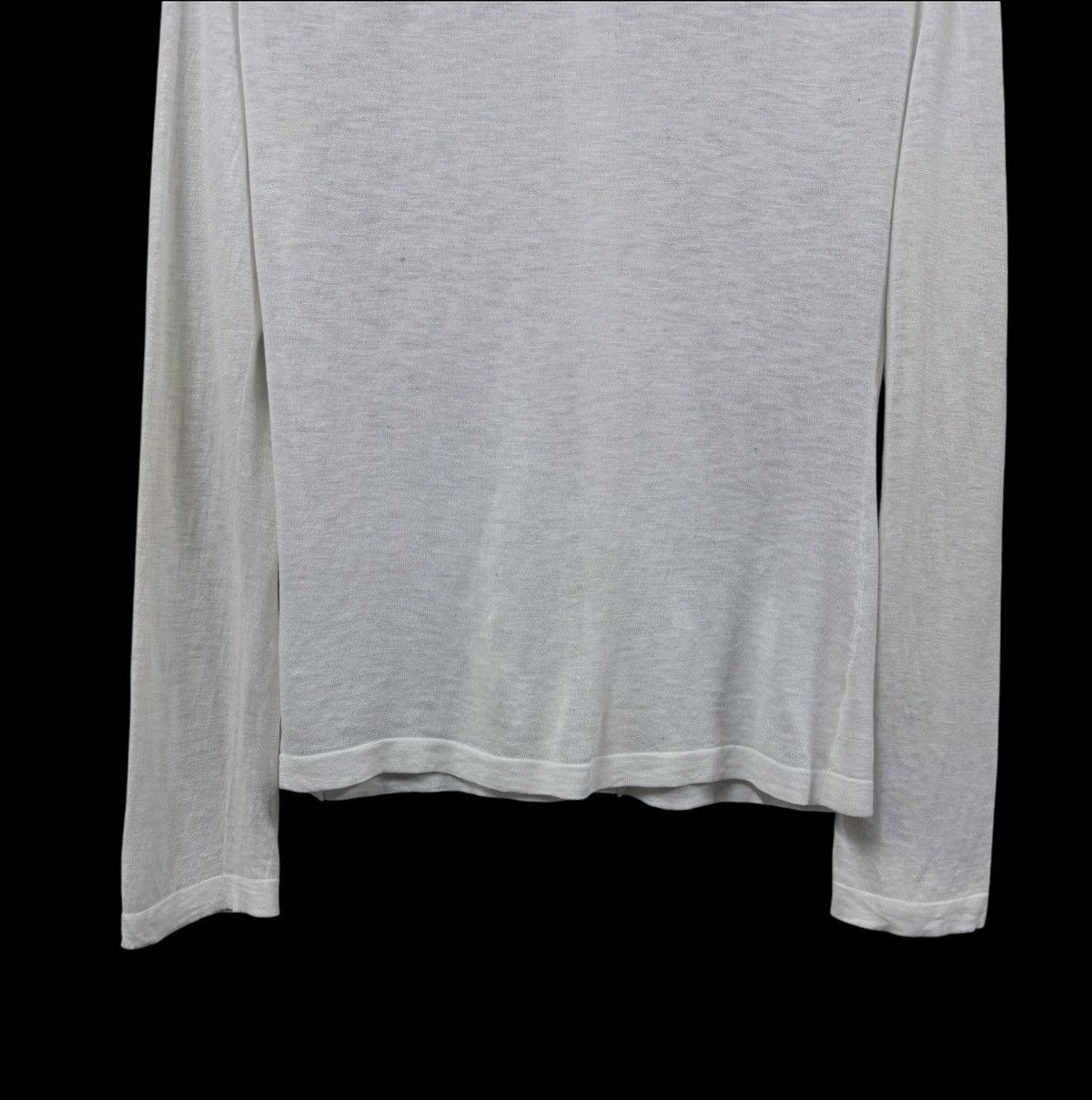 45rpm Vtg🔥45rpm White Cardigan jacket Size US S / EU 44-46 / 1 - 8 Thumbnail