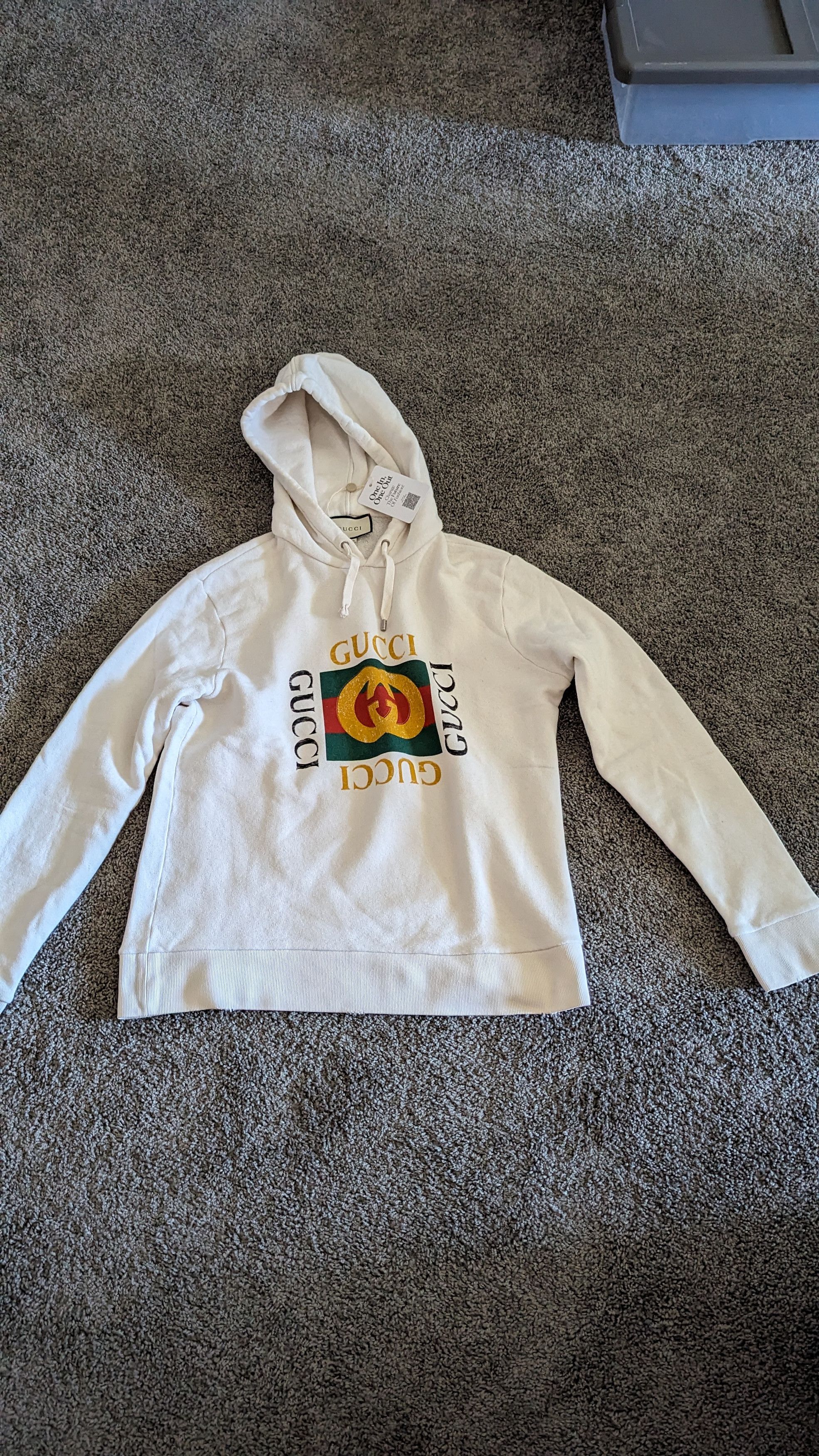 Gucci hoodie grailed on sale