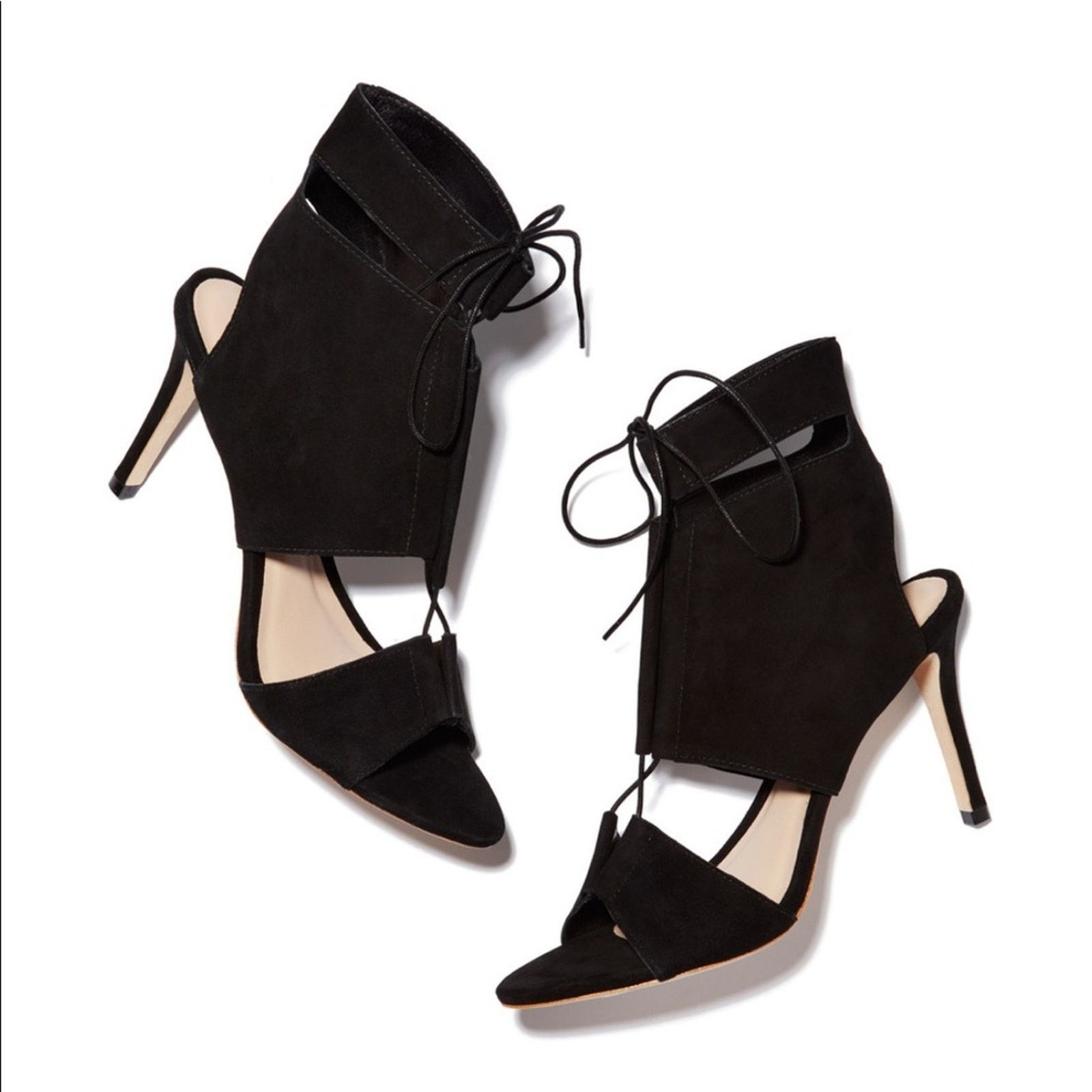 Loeffler Randall Loeffler Randall Scarlet black suede heels size 5B Size US 5 / IT 35 - 2 Thumbnail