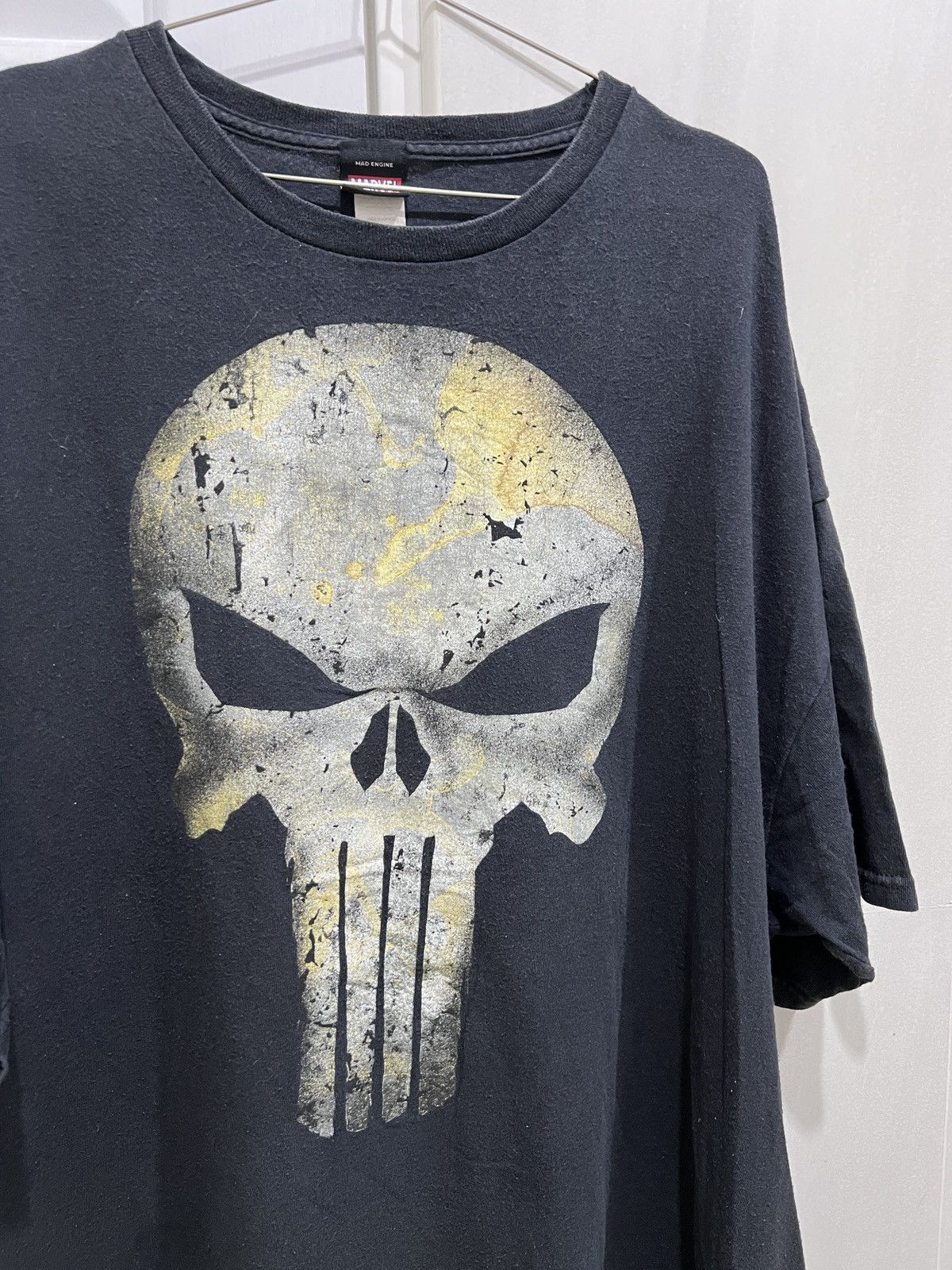 Cartoon Network × Marvel Comics × Vintage Vintage Y2K Punisher Marvel Comics Tee 3XL Faded Oversized Size US XXL / EU 58 / 5 - 2 Thumbnail