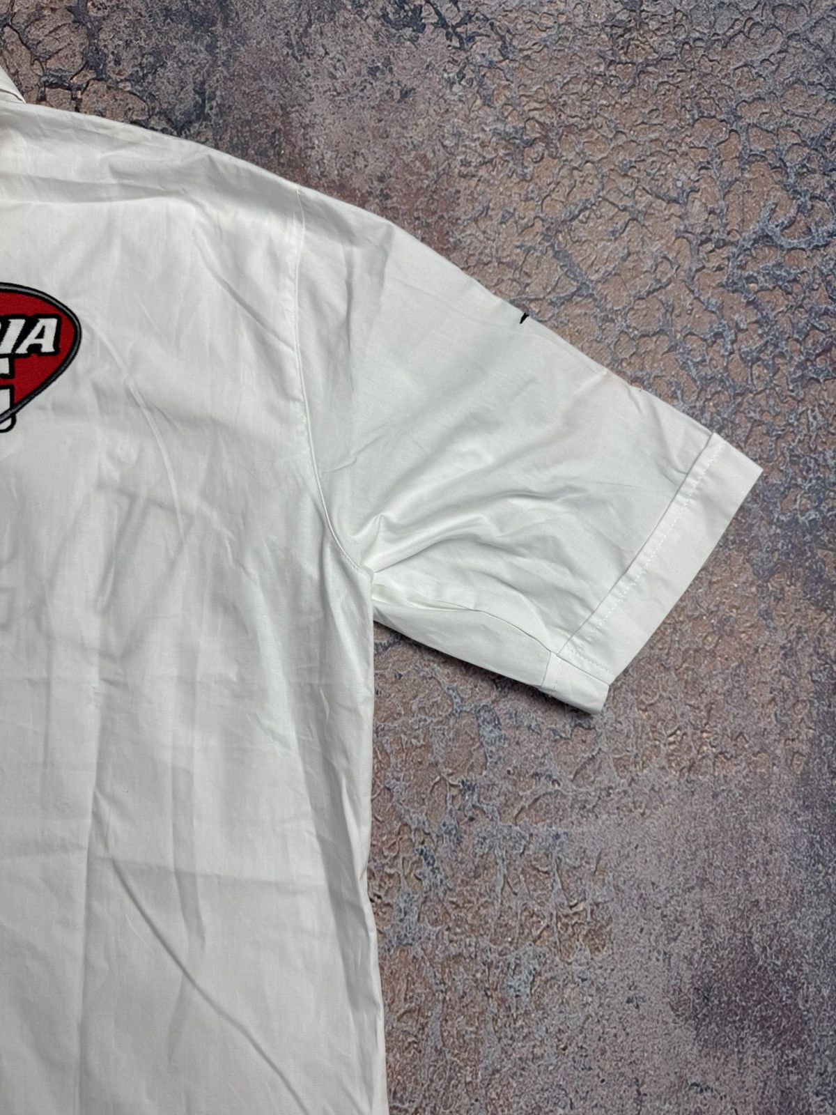 Vintage MAGLIA CAMICIA usag 2012 TORO ROSSO DUCATI APRILIA FORMULA1 Size US L / EU 52-54 / 3 - 16 Thumbnail