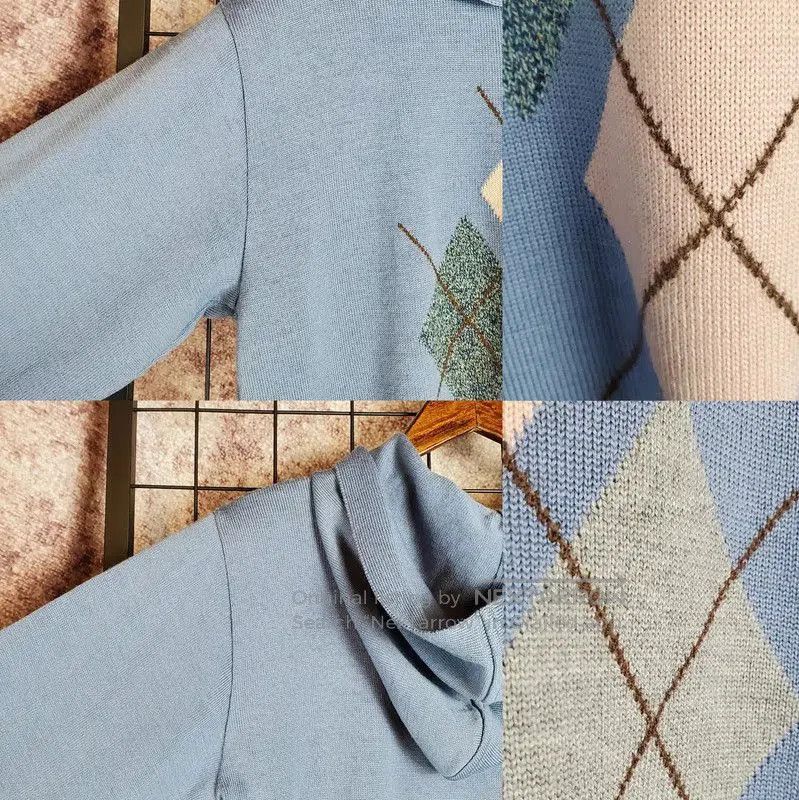 Dior Dior Blue Wool Blend Logo Pullover Sweater . Size L / US 10 / IT 46 - 4 Thumbnail