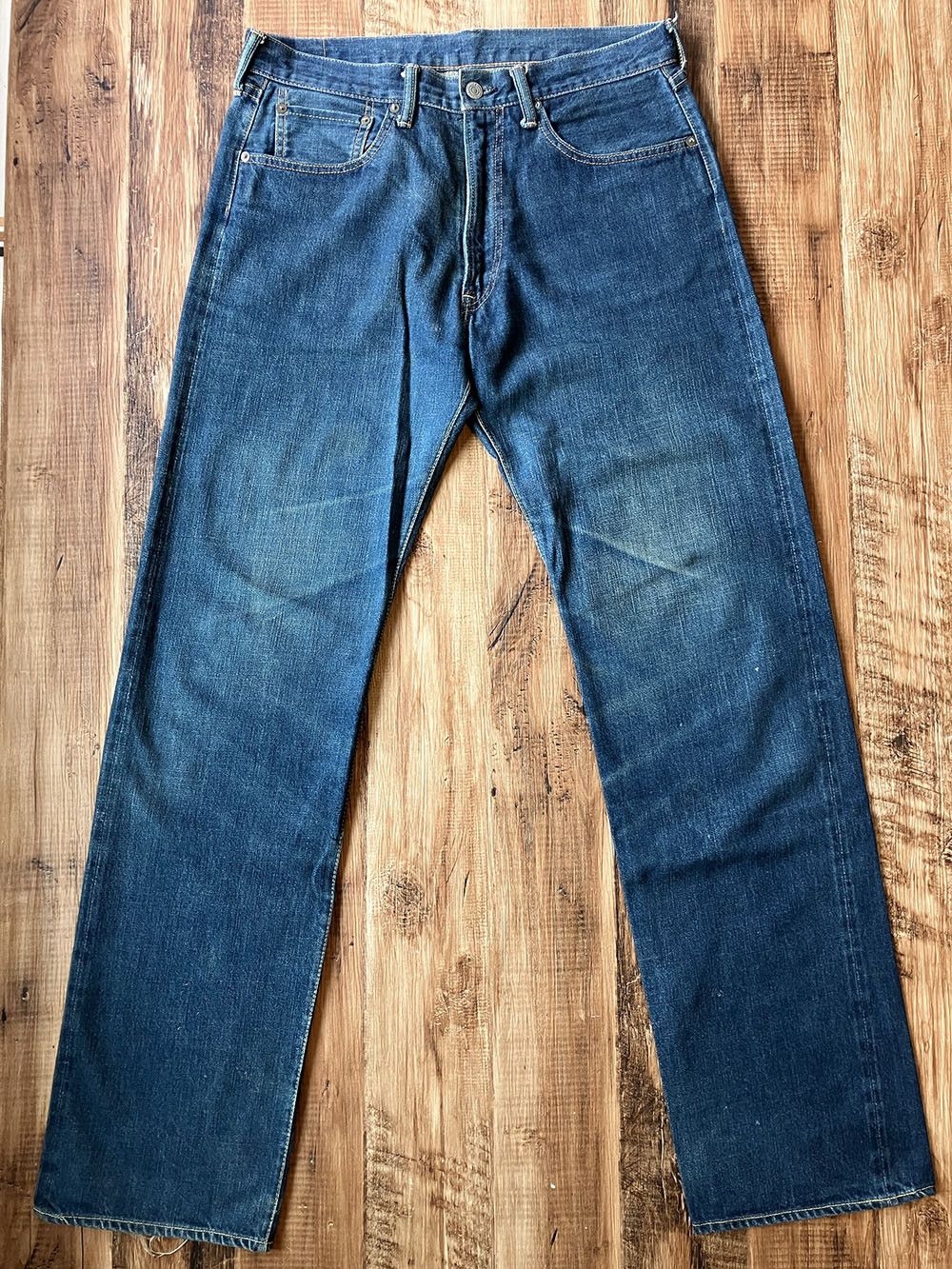 Japanese Brand JETT RINK JTX-1Z W33 x L34 Japanese Selvedge Jeans Size US 33 - 4 Thumbnail