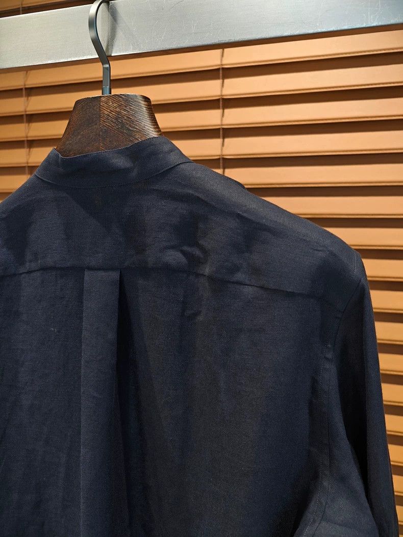 Loro Piana LORO PIANA Men's linen shirt Size US M / EU 48-50 / 2 - 8 Thumbnail