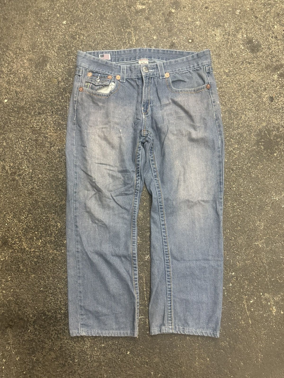 True Religion Y2k true religion baggy jeans Size US 34 / EU 50 - 7 Thumbnail