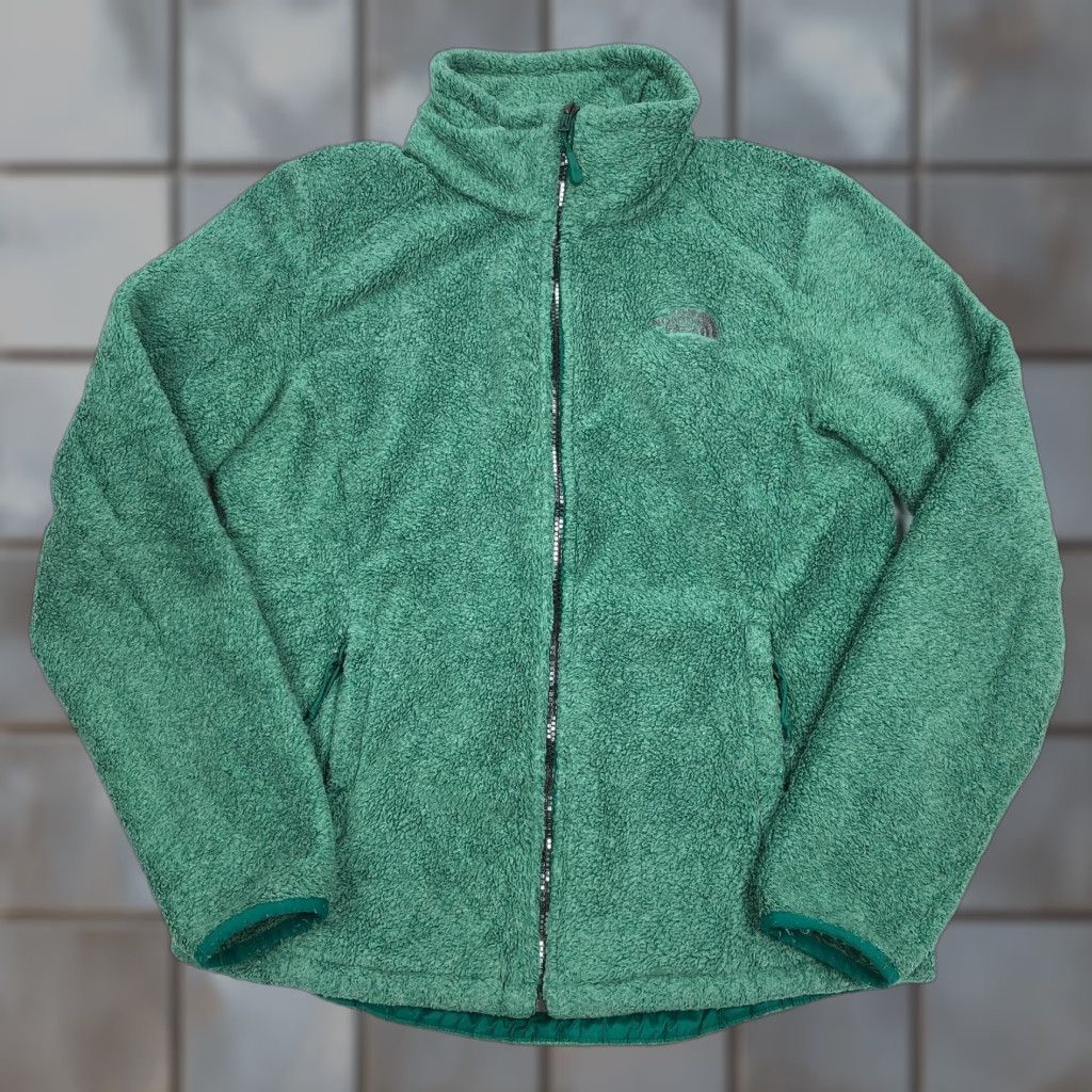 The North Face The North Face Fleece Jacket Womens S Green Full Zip TNF Size S / US 4 / IT 40 - 1 Thumbnail