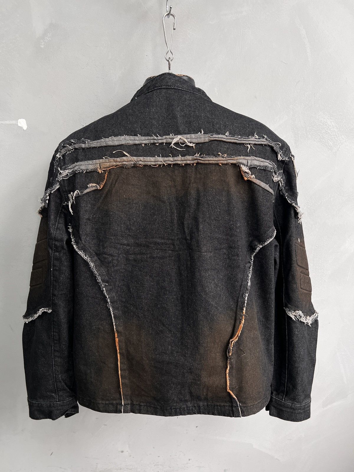Diesel Rare washed distressed racing jacket kapital style y2k Size US M / EU 48-50 / 2 - 6 Thumbnail