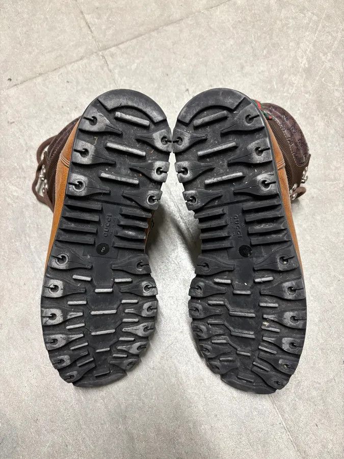 Gucci 2000s Gucci Brown Hybrid Signature High Boots Size US 8 / EU 41 - 6 Thumbnail