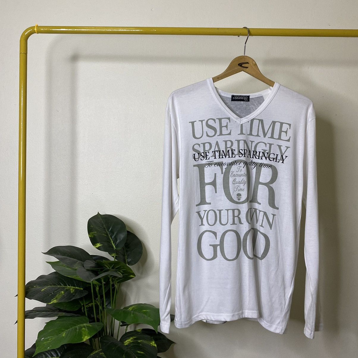 Japanese Brand Foravi Hysterics Glamour Sexy Backhit Style L/S T Shirt Size US L / EU 52-54 / 3 - 5 Thumbnail
