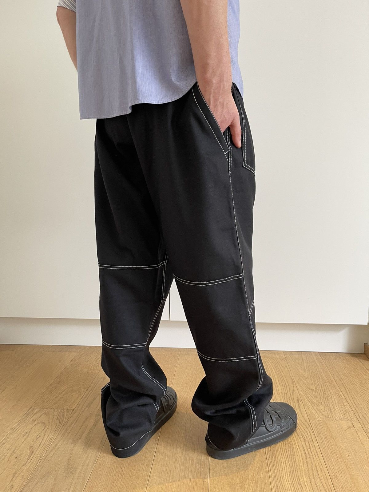 Comme des Garcons Comme des Garcons Shirt AW18 Two-ways Black Pants Size US 32 / EU 48 - 7 Thumbnail