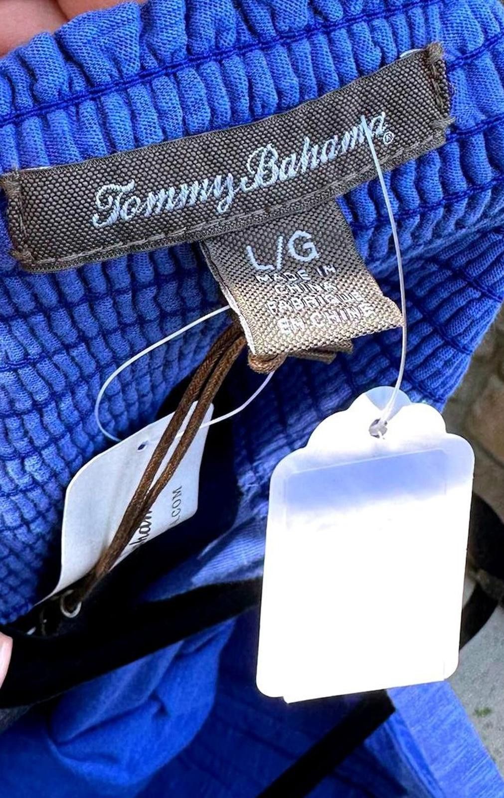 Tommy Bahama Tommy Bahama Women's Blue Maxi Dress - L Size L / US 10 / IT 46 - 3 Thumbnail