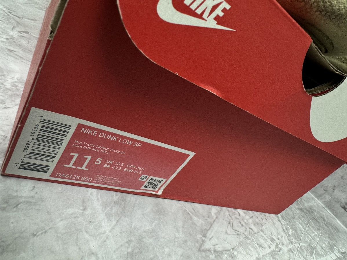 Jordan Brand × Nike Nike Dunk Low SP City Market Size US 11.5 / EU 44-45 - 13 Thumbnail