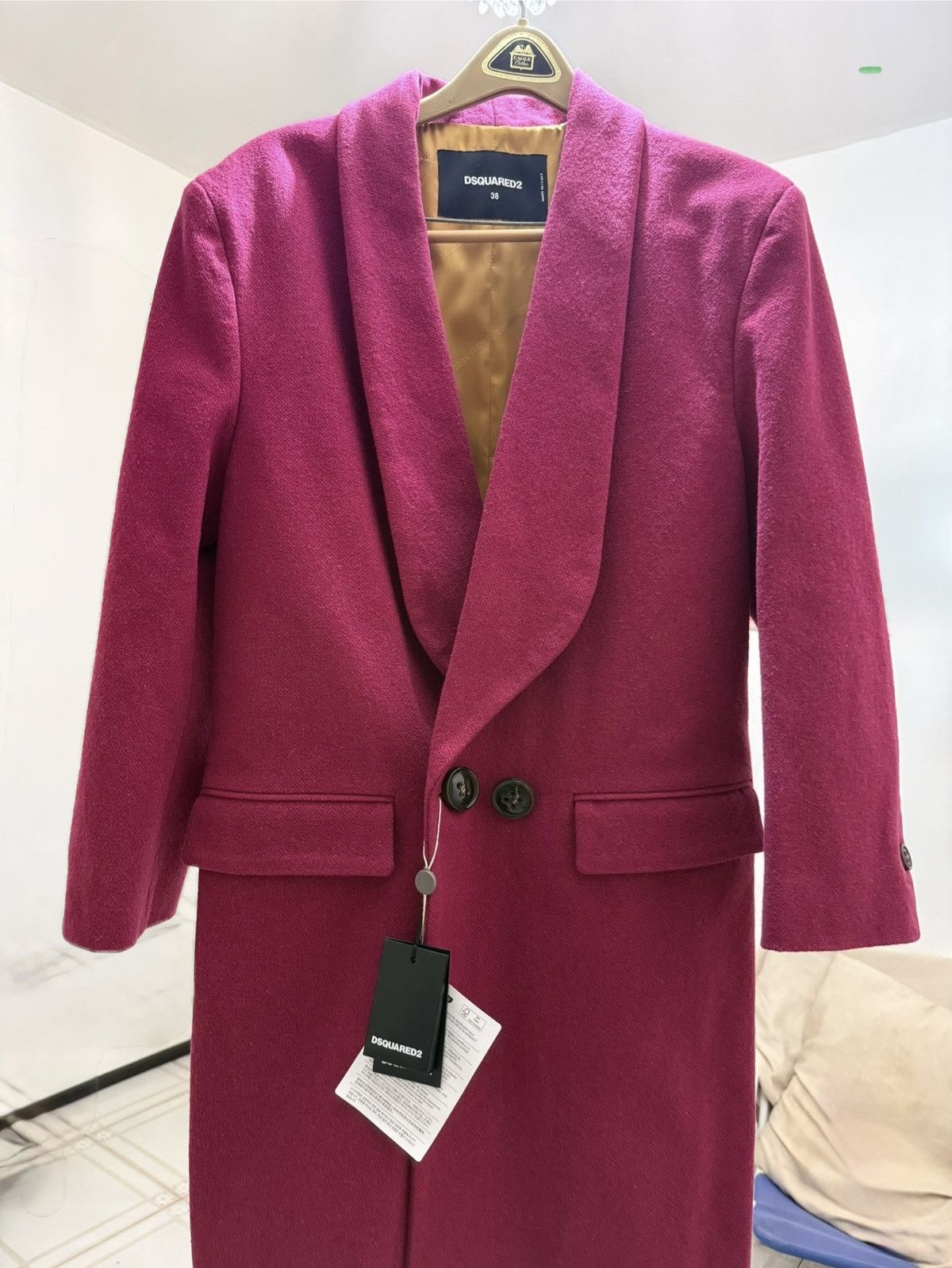 Dsquared2 DSQUARED2 double breasted pea coat Size S / US 4 / IT 40 - 4 Thumbnail