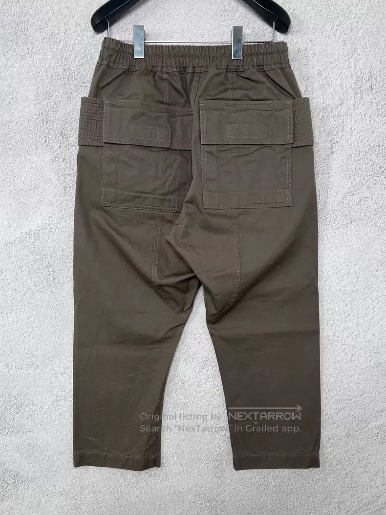 Rick Owens Rick Owens size s SS23 dust rig double loop drawstring swea Size US 28 / EU 44 - 2 Thumbnail