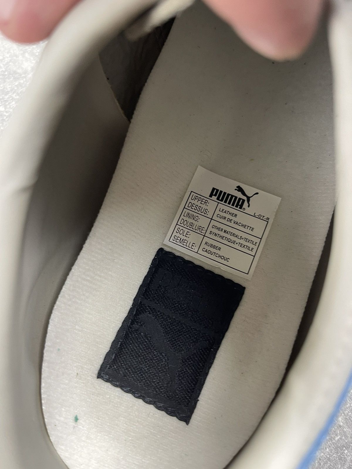 Puma Vintage Puma Sprint Grey Morn Shadow Retro Track Sneakers Size US 11.5 / EU 44-45 - 14 Thumbnail