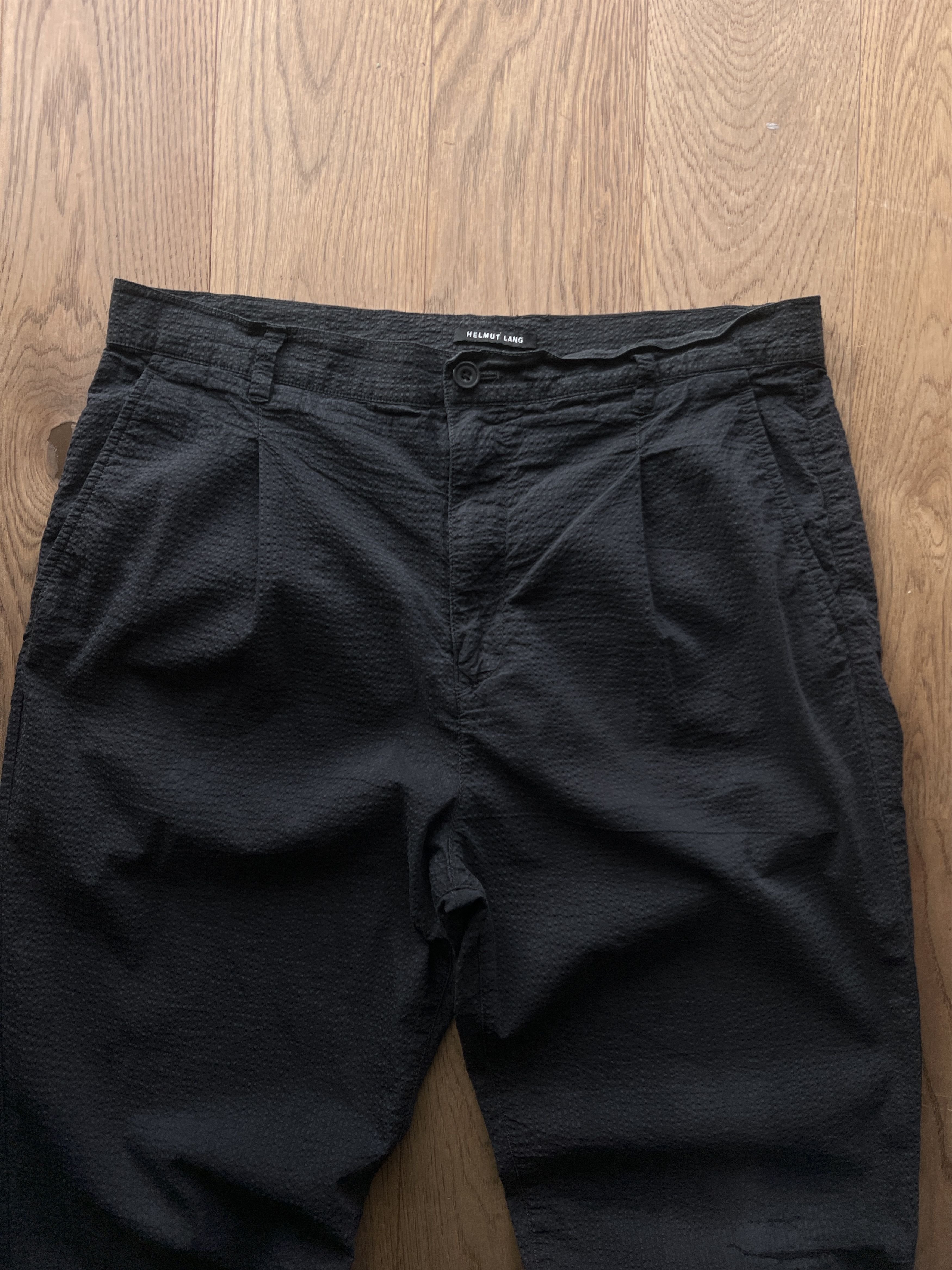 Helmut Lang Rare! Helmut Lang structure cropped pants faded distressed L Size US 34 / EU 50 - 7 Thumbnail