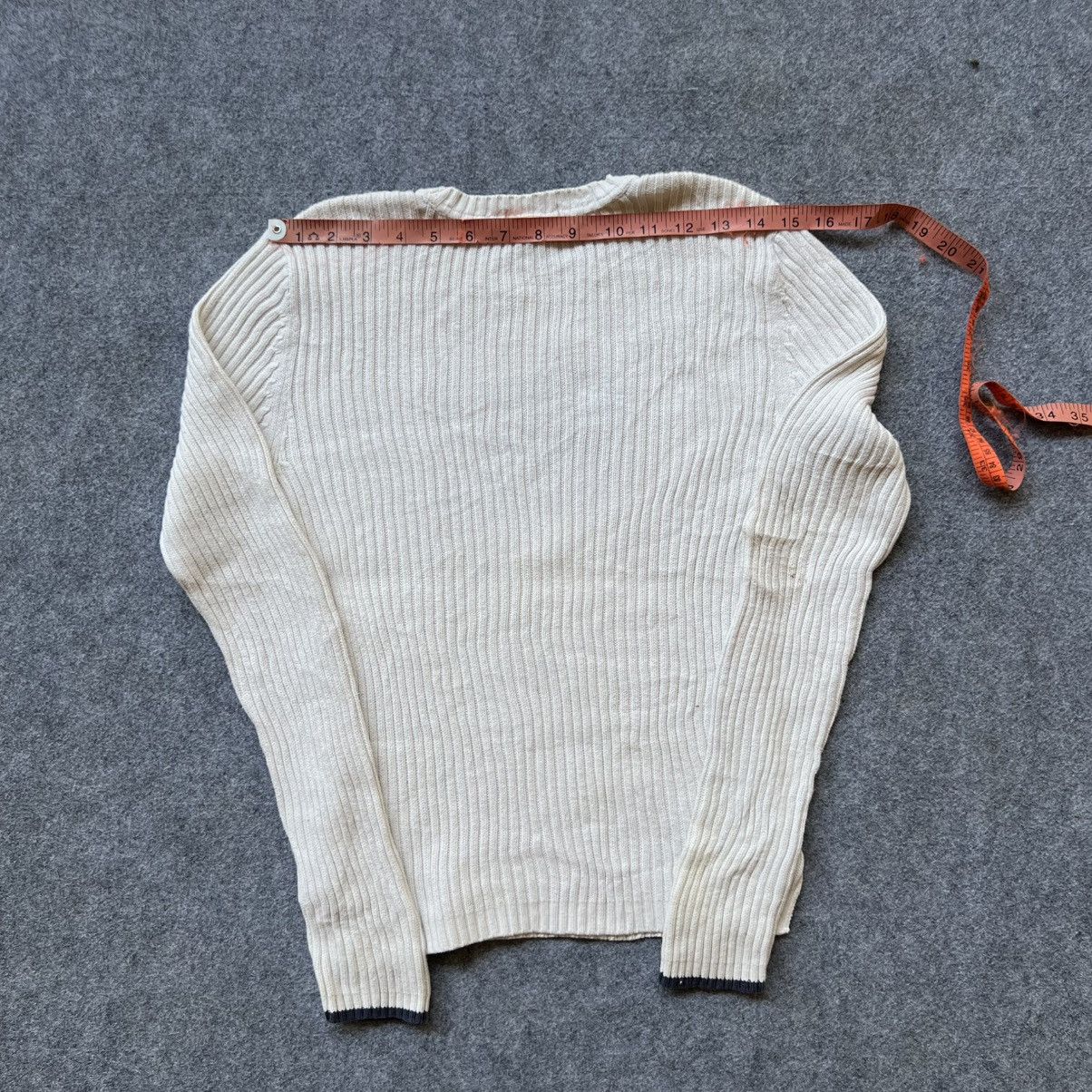 Designer × Polo Ralph Lauren × Vintage Vintage Polo Ralph Lauren American Flag Knit Sweater Size S / US 4 / IT 40 - 9 Thumbnail