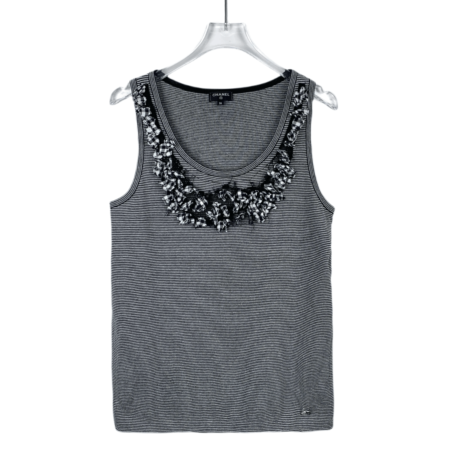 Chanel Chanel striped matching tank top Size XS / US 0-2 / IT 36-38 - 1 Thumbnail