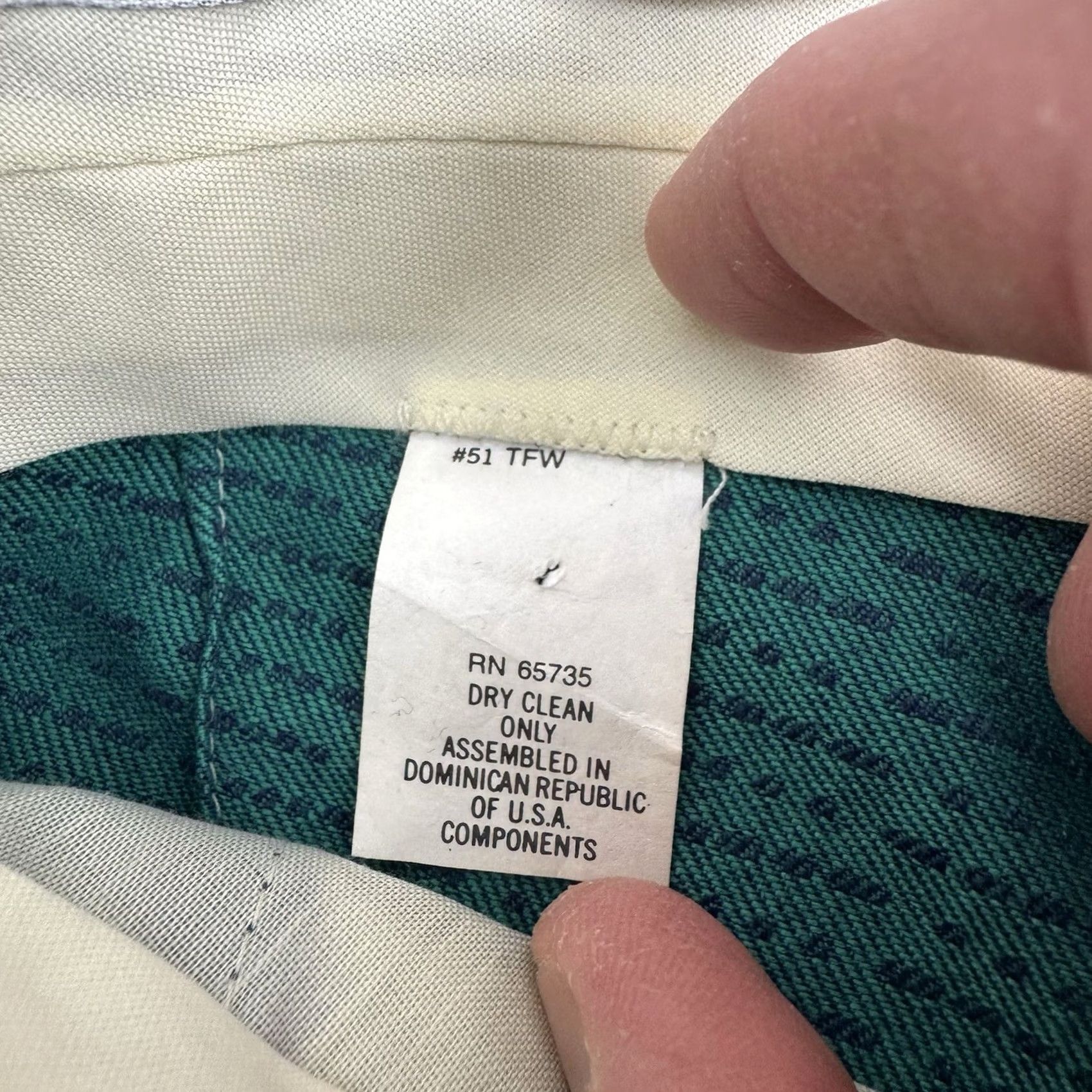 Vintage VINTAGE Public Notices Dress Pants Men 29x28 Green USA 70s 80s Hipster Hippie Preppy 29 Regular Inseam 28 Zip Men's Pants Dress Clothing Size US 29 - 5 Thumbnail