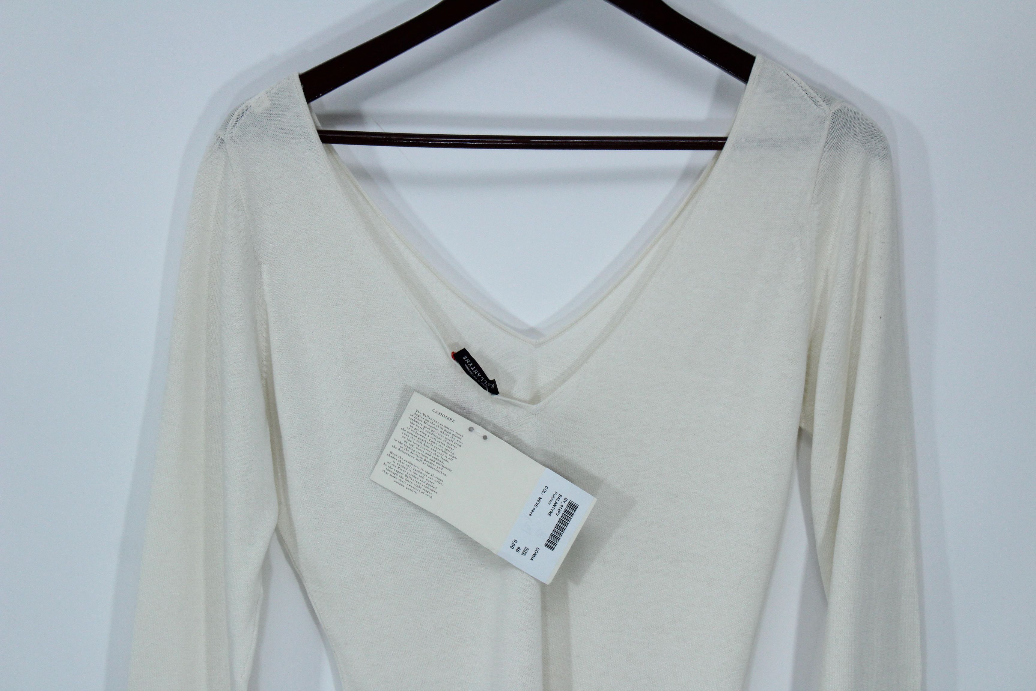 Ballantyne Ballantyne Cashmere Silk Sweater Wms Size 46 Made In Italy Size L / US 10 / IT 46 - 6 Thumbnail