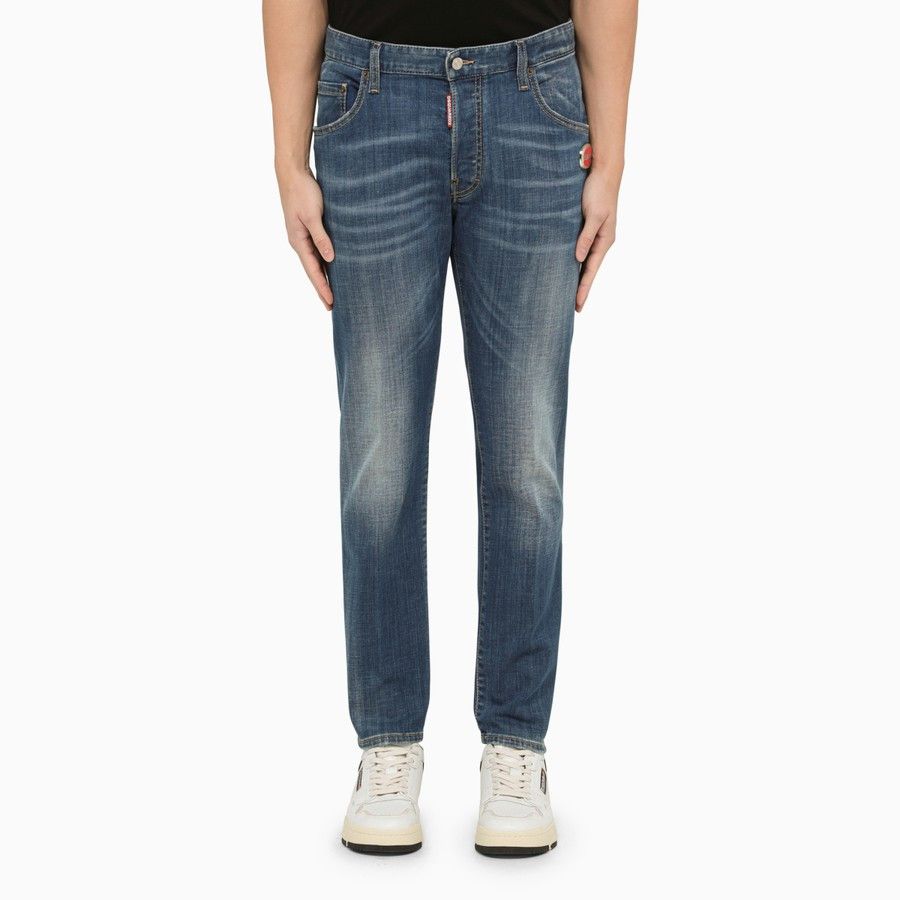 image of Dsquared2 O1D2Blof0324 Jeans In Blue, Men's (Size 30)