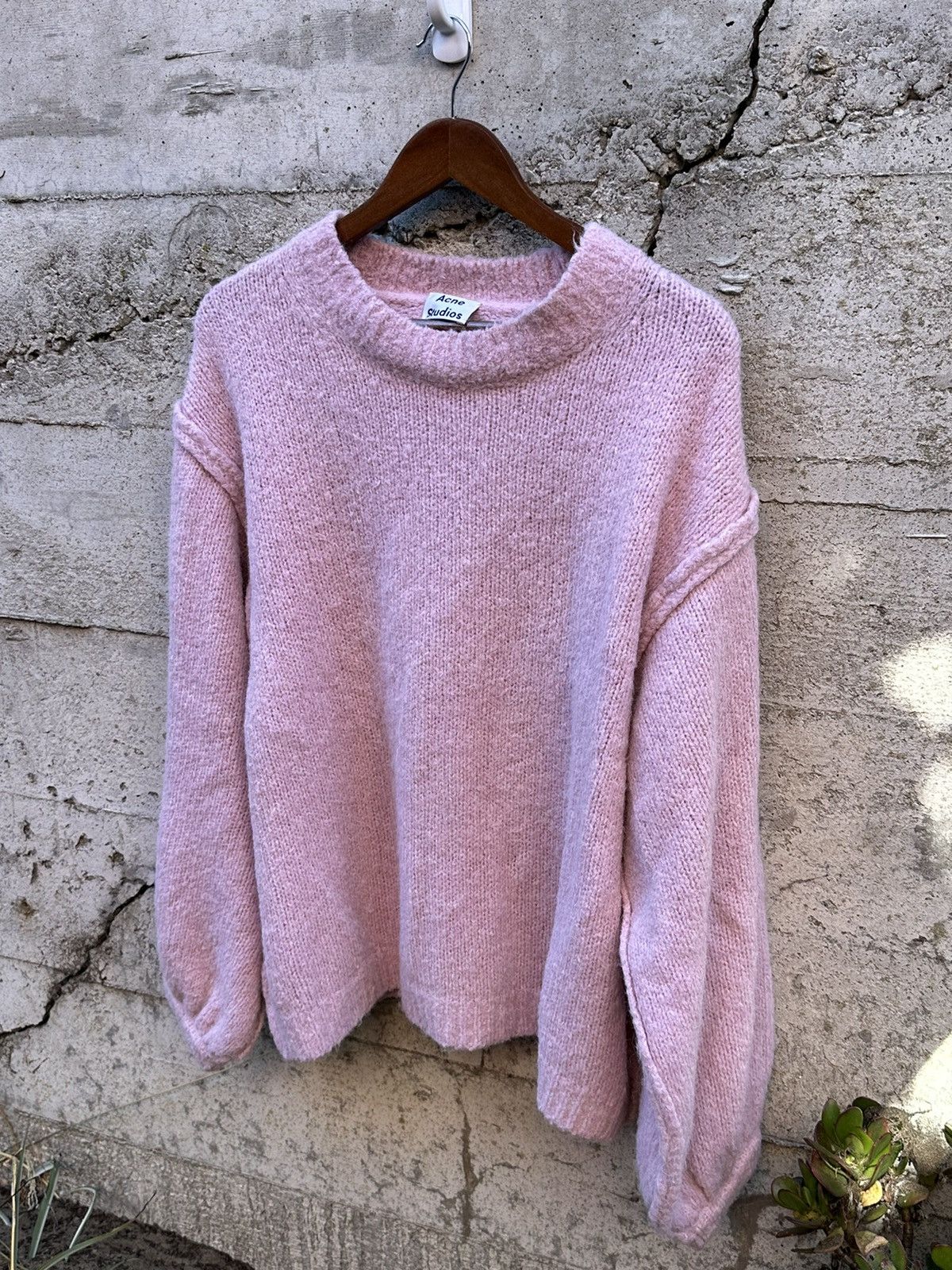 RARE GRAIL Acne Studios bubble edge oversized sweater