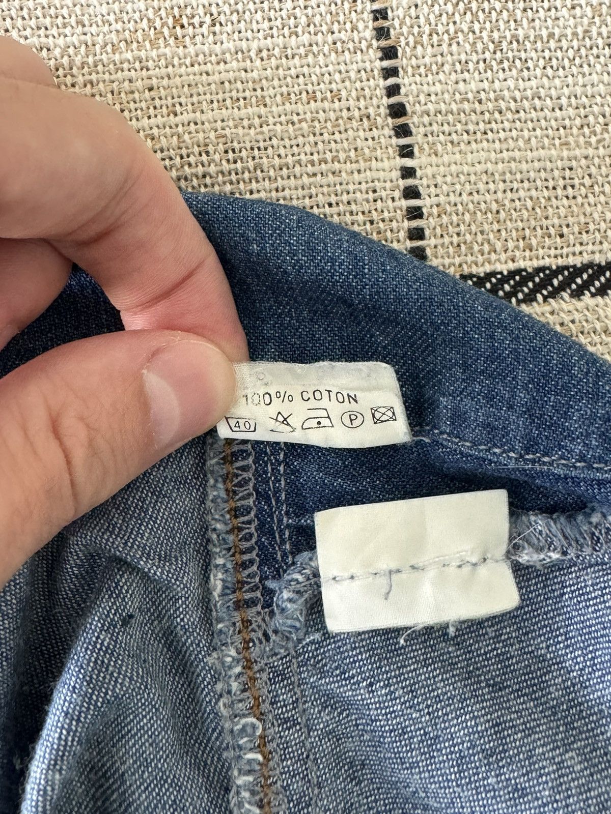 Jean Paul Gaultier × Vintage Vintage Gaultier denim top Size M / US 6-8 / IT 42-44 - 9 Thumbnail