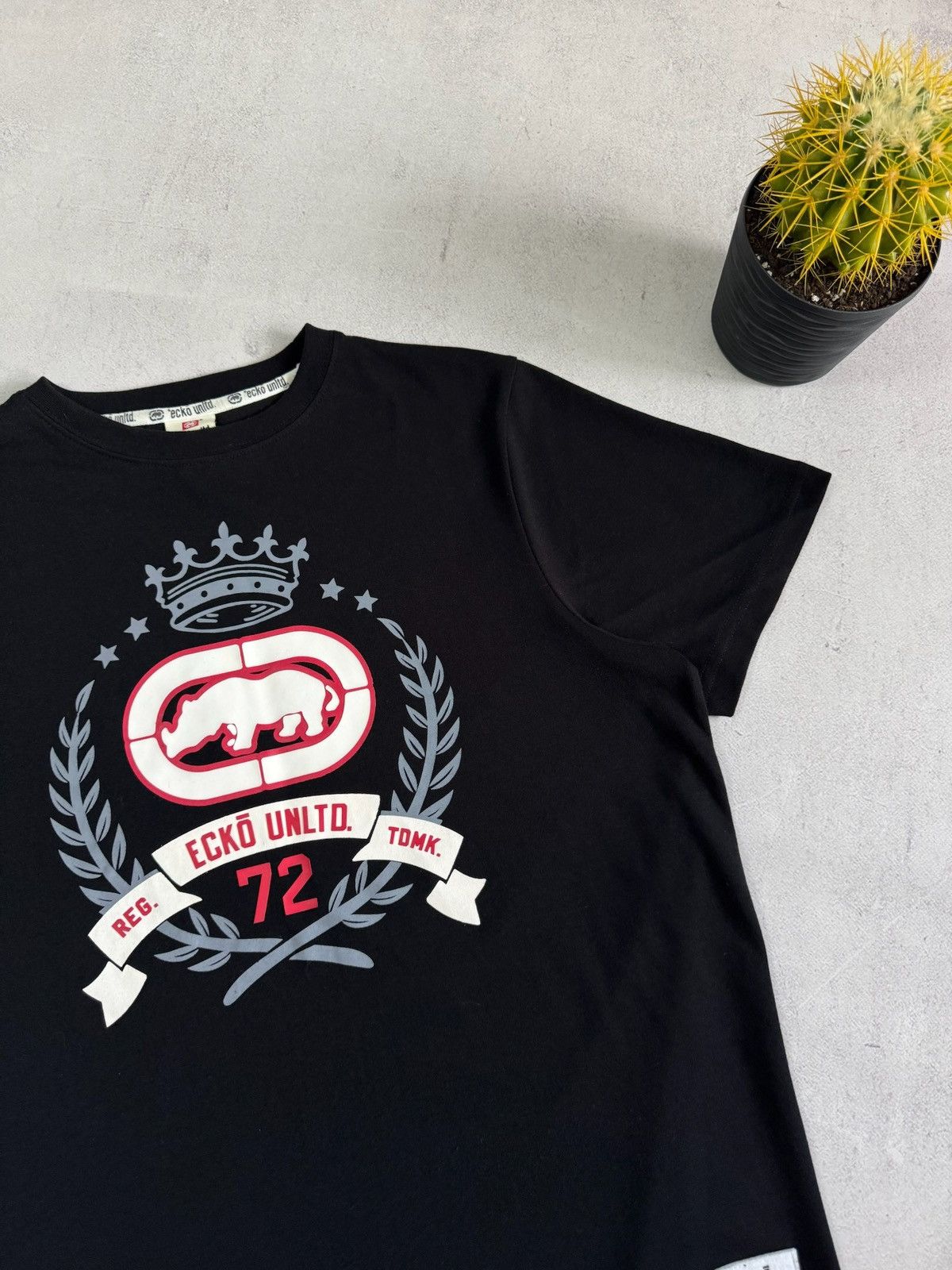 Ecko Unltd. Ecko Unltd T Shirt Big Logo Black Baggy Mens M Size 90s Y2K Size US M / EU 48-50 / 2 - 3 Thumbnail