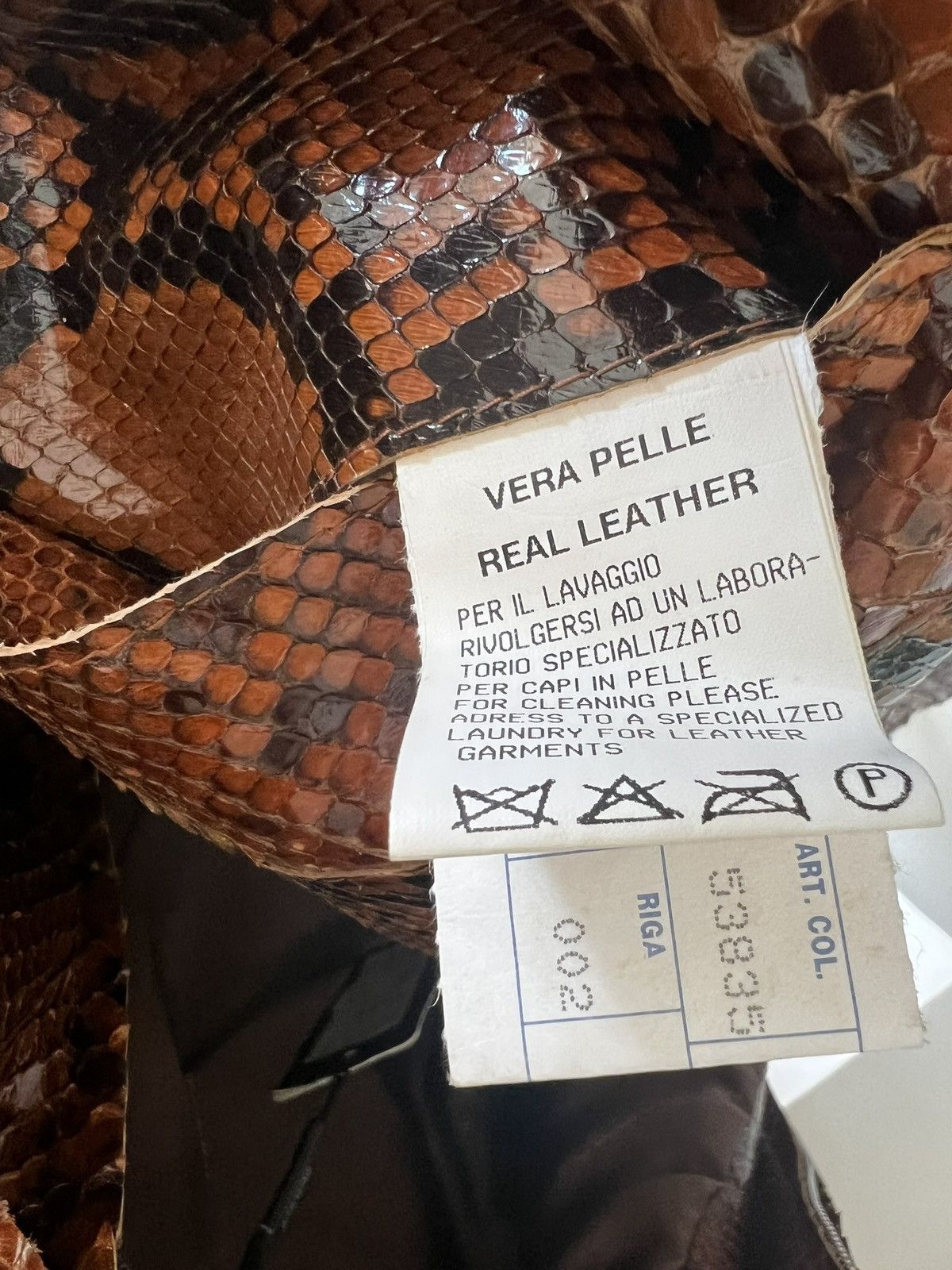 Dolce & Gabbana Dolce e Gabbana Python Jacket Size US M / EU 48-50 / 2 - 7 Thumbnail
