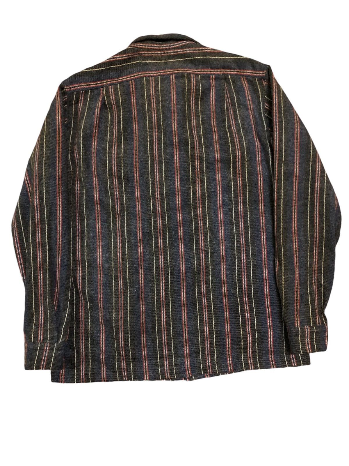 Vintage Vintage Lefty O’ Doul Stripe Button Ups Shirt Size US M / EU 48-50 / 2 - 2 Thumbnail