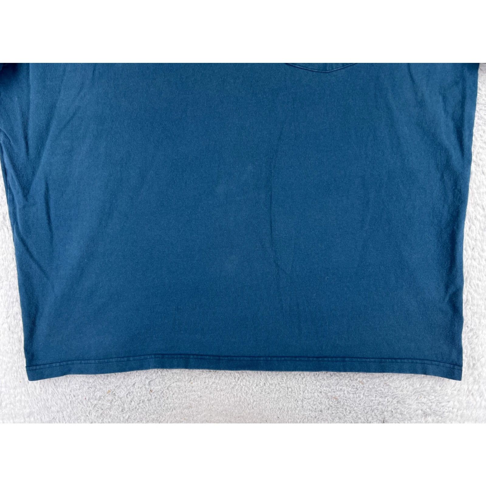 Carhartt Carhartt Mens T-Shirt 2XL Blue 100% Cotton Short Sleeve Crew Neck Pocket Jersey Logo Size US XXL / EU 58 / 5 - 5 Thumbnail