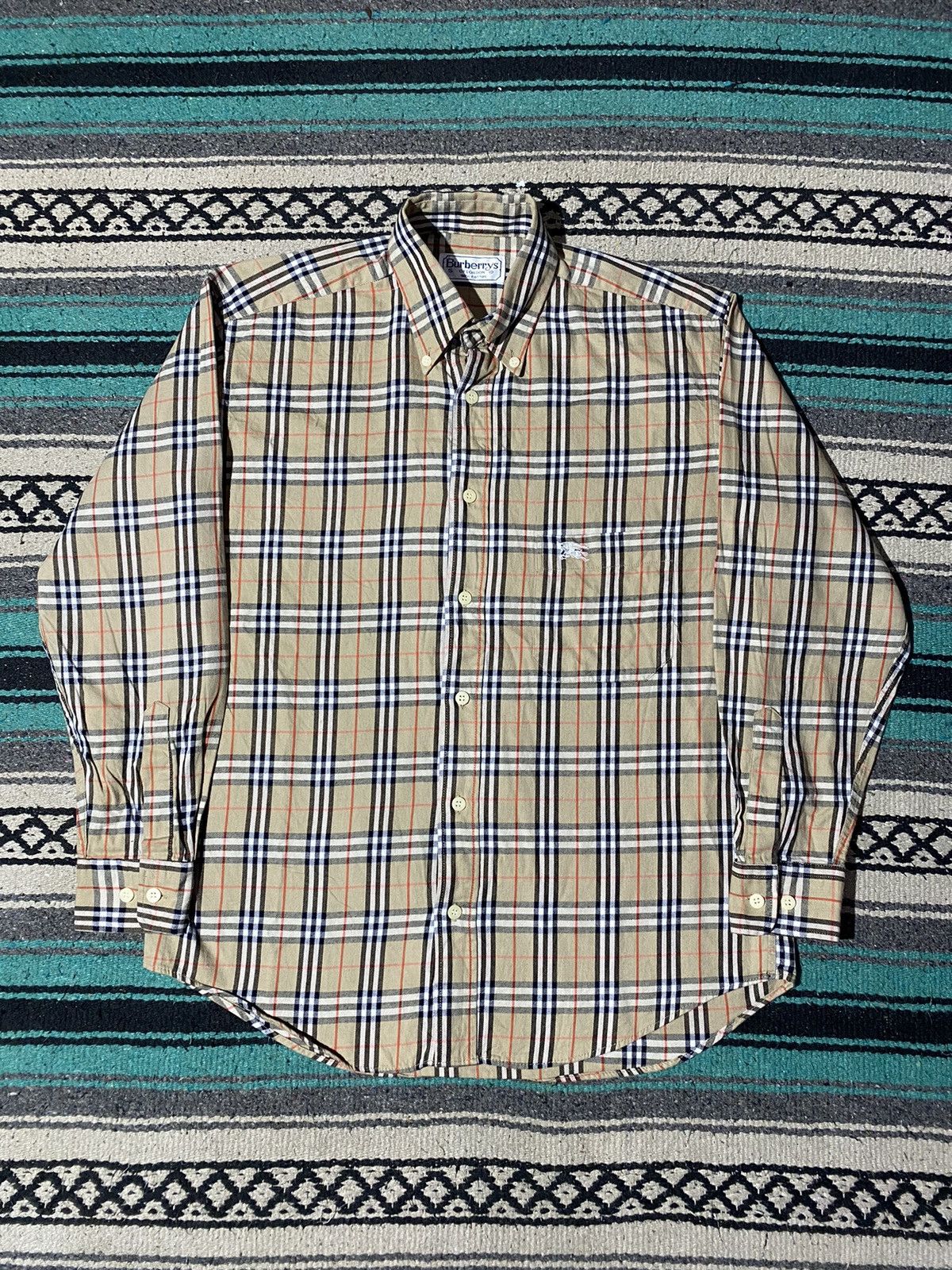 Burberry Burberry Nova Check Button Down Shirt Size US S / EU 44-46 / 1 - 1 Thumbnail