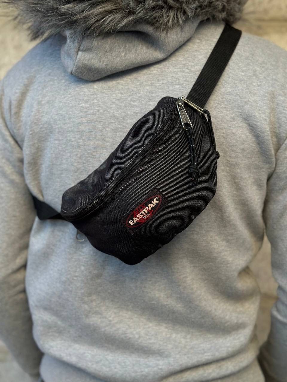 Eastpak Vintage Eastpak Backpack Grey Daypack Gorpcore Minimalist Size ONE SIZE - 1 Thumbnail