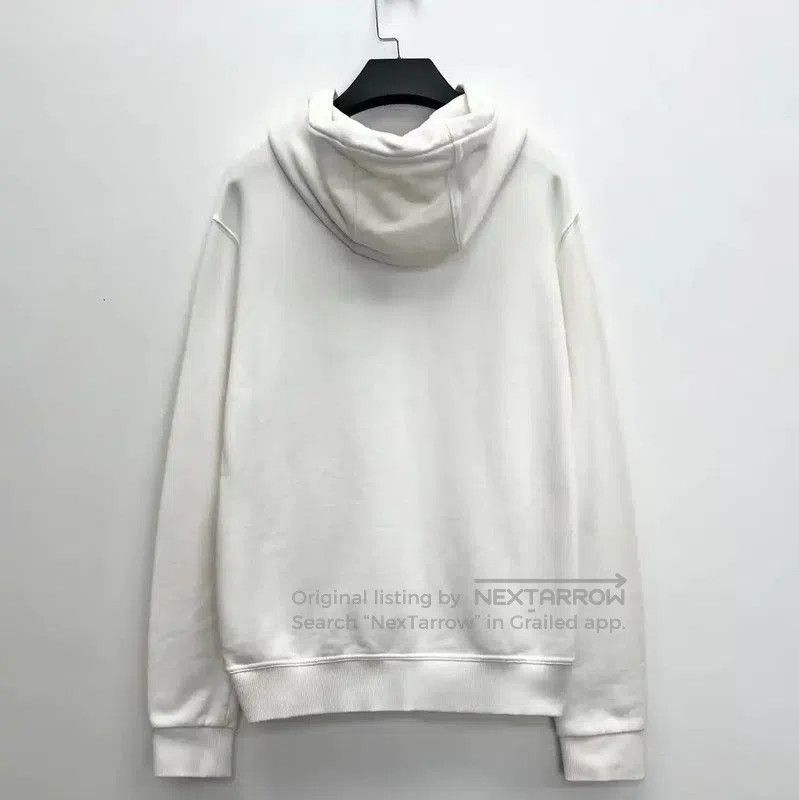 Burberry Burberry White Cotton Logo Hoodie for Women. Size XXS / US 00 / IT 34 - 2 Thumbnail