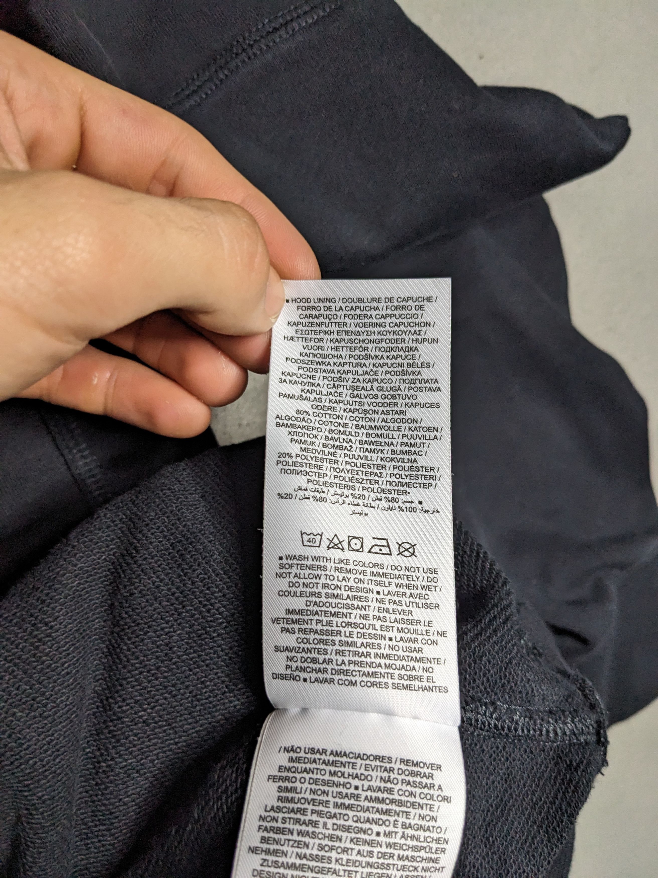 Nike Nike PSG Travel Fleece Hoodie Mens Medium Pockets Techwear Size US M / EU 48-50 / 2 - 10 Thumbnail