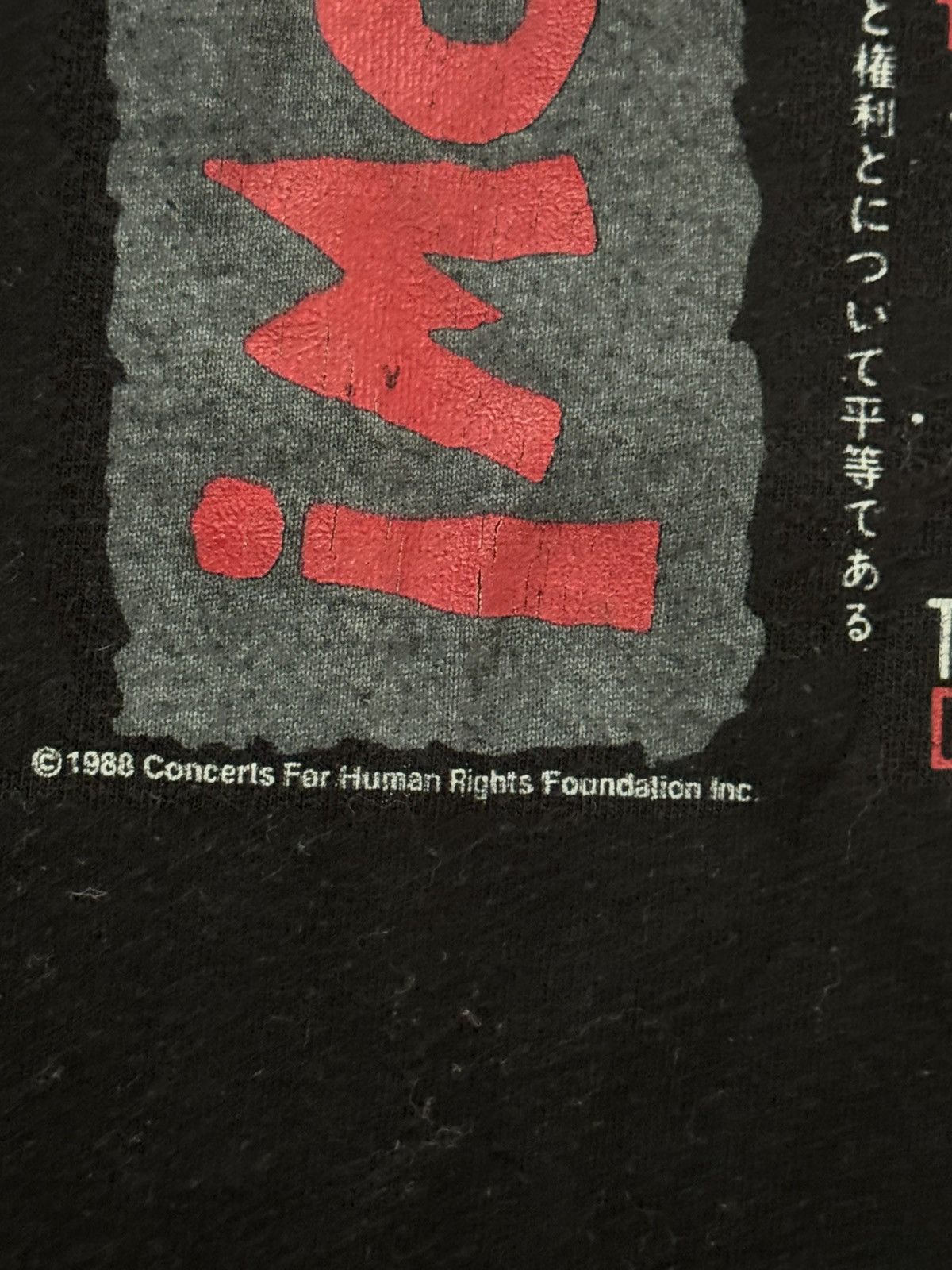 Reebok Human Rights Now! Reebok 1988 World Tour Concert Tee Large Size US L / EU 52-54 / 3 - 21 Thumbnail