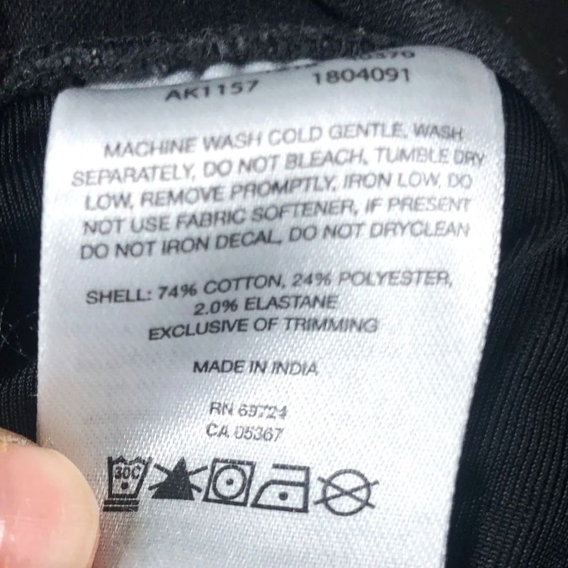 Vintage Columbia Womens Pants Black High Rise Pull On Skinny Ankle Stretch XL Inseam 29.5 in Pocketed Casual Workwear Comfort Easy Care Size 24" / US 00 / IT 34 - 5 Thumbnail