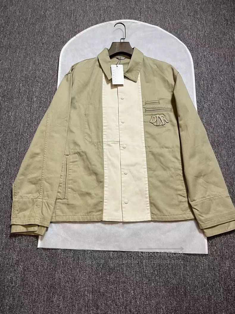 Dior Dior Contrast Color Denim Shirt Jacket Size US M / EU 48-50 / 2 - 1 Thumbnail