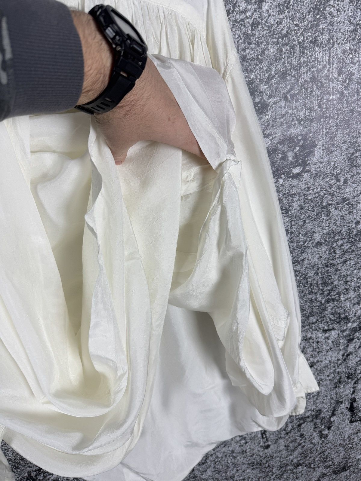 Comme des Garcons Vintage Comme Des Garcons Long Sleeve Designer Shirt Blouse Size ONE SIZE - 9 Thumbnail