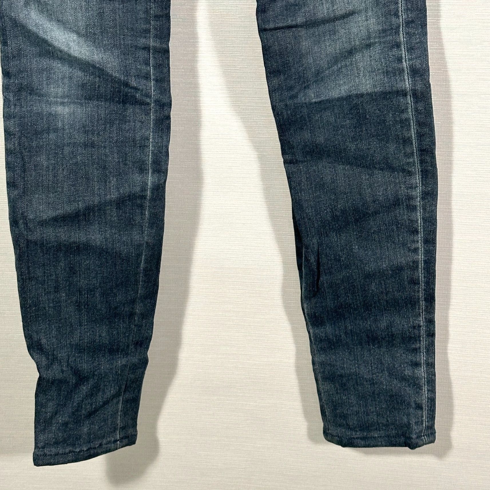 J Brand J Brand Jeans Women 24 Dee Moto Zipper Leg Skinny Cotton Stretch Dark Wash Cargo Jeans Size 42" / US 20 - 5 Thumbnail