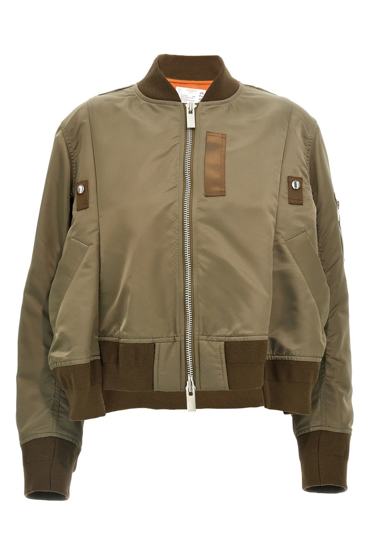 Sacai Asymmetric bomber jacket Size L / US 10 / IT 46 - 1 Thumbnail