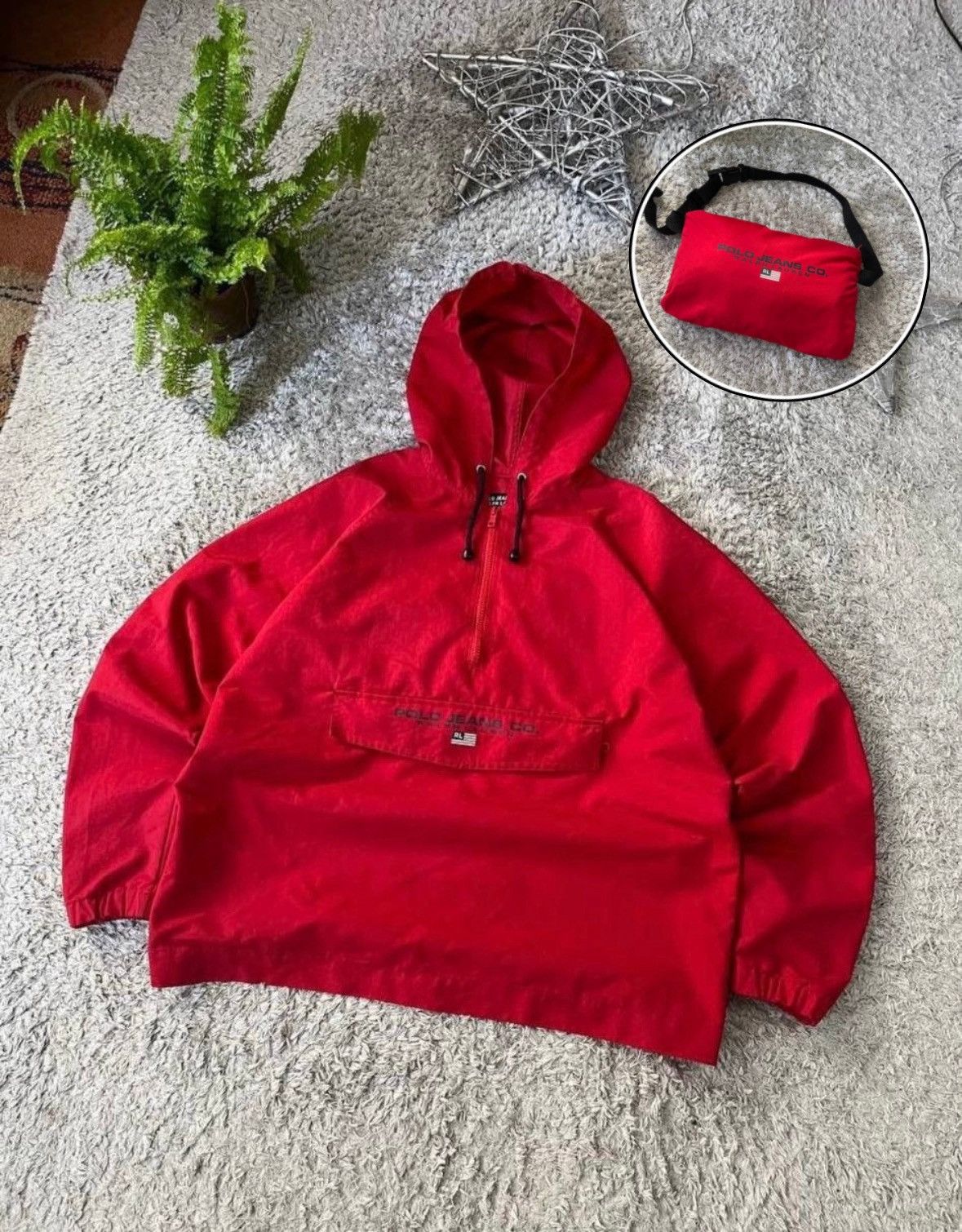 00s Ralph Lauren Vintage Retro Jacket - Bag Rare Y2K
