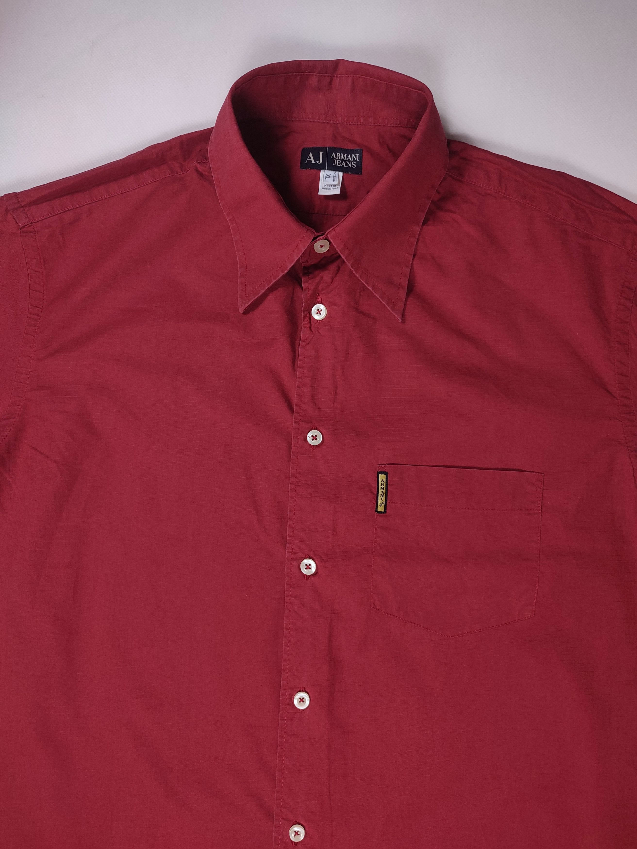Armani ARMANI vintage shirt Size US XL / EU 56 / 4 - 6 Thumbnail