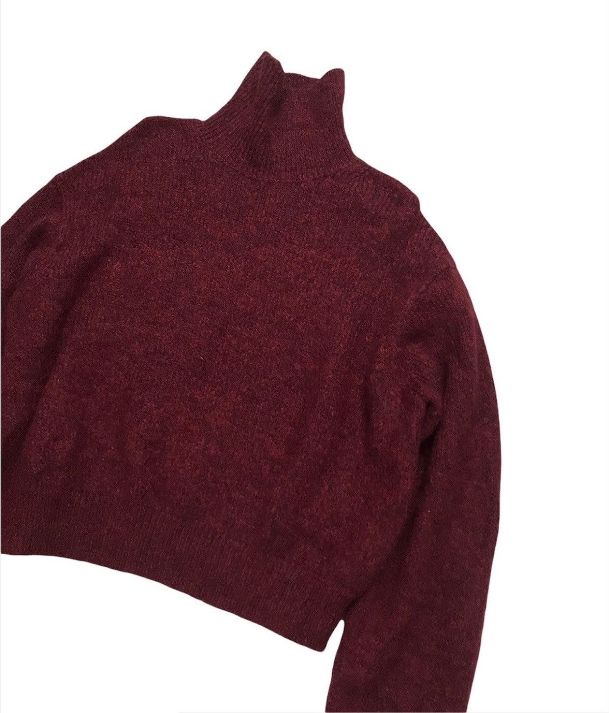 Christophe Lemaire Christophe Lemaire Turtleneck Cropped Sweater Size XL / US 12-14 / IT 48-50 - 3 Thumbnail