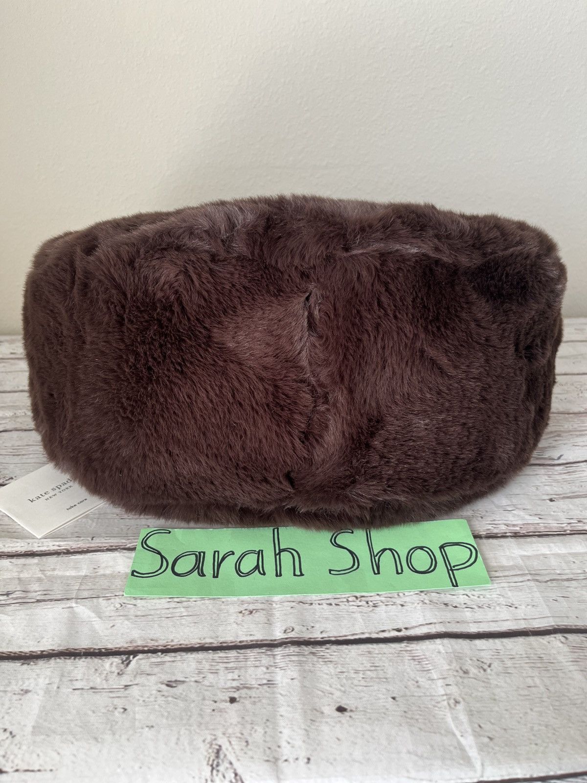 Kate Spade Kate Spade Nova Faux Fur Large Crescent Shoulder Bag Size ONE SIZE - 6 Thumbnail