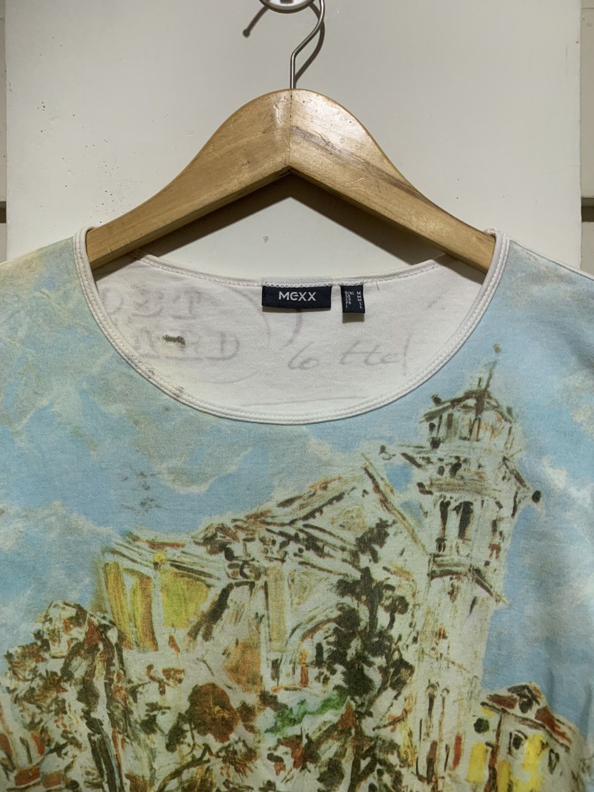 Mexx Japanese Mexx Postcard All Over Print Long Sleeve tee Women Size M / US 6-8 / IT 42-44 - 10 Thumbnail
